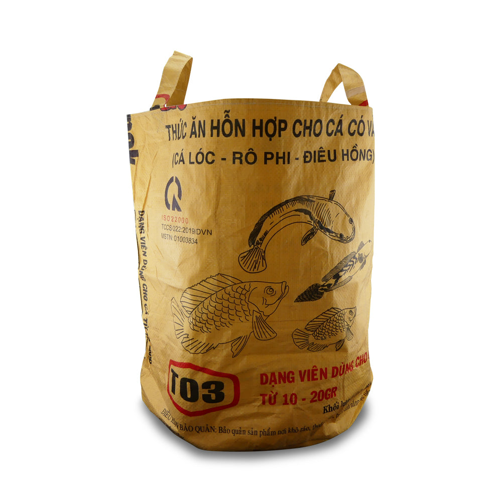 Upcycling Wäschesack Nian aus Zementsack