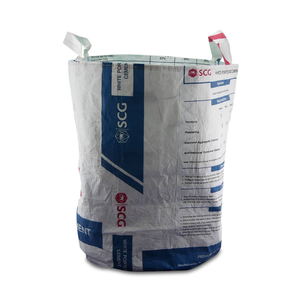 Upcycling Wäschesack Nian aus Zementsack