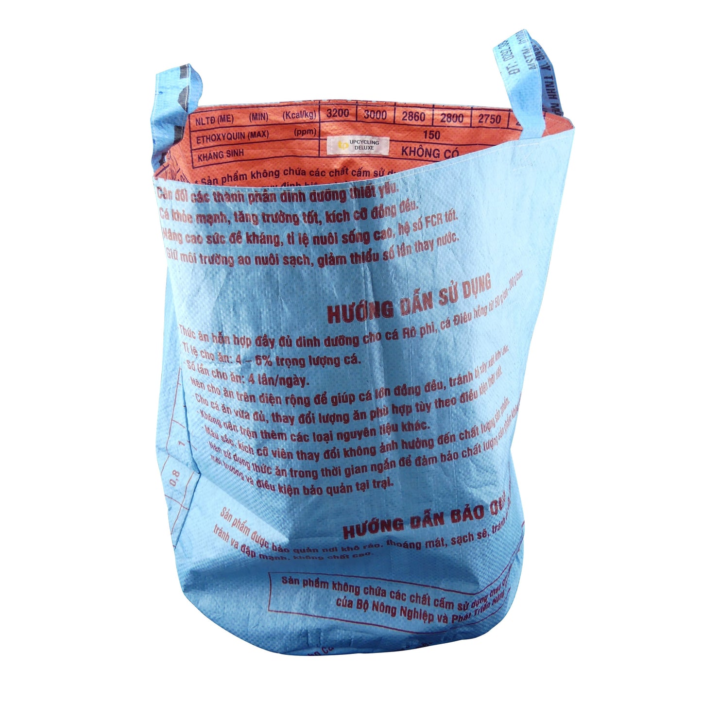 Upcycling Wäschesack Nian aus Zementsack