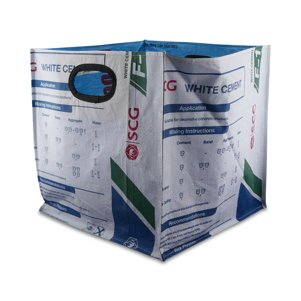Upcycling Aufbewahrungsbox Pheab aus Zementsack