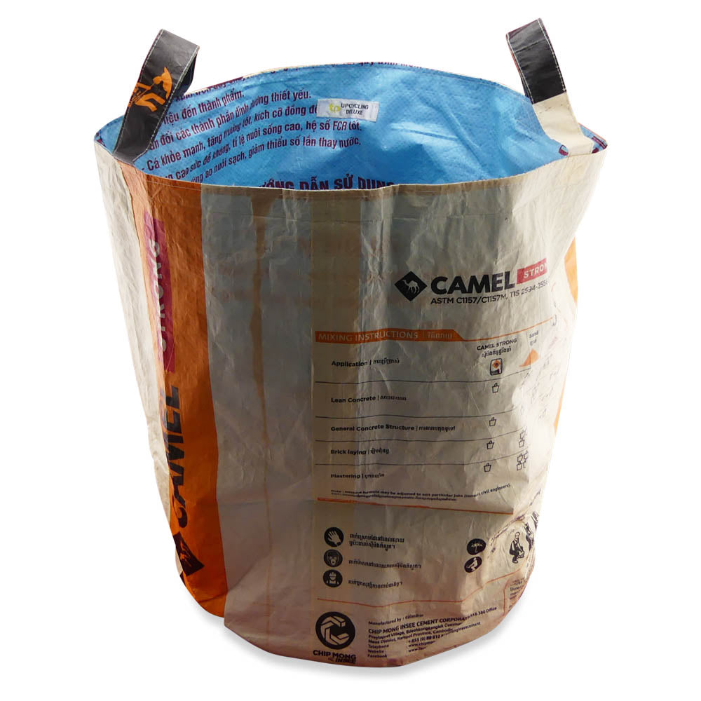 Upcycling Wäschesack Nian aus Zementsack