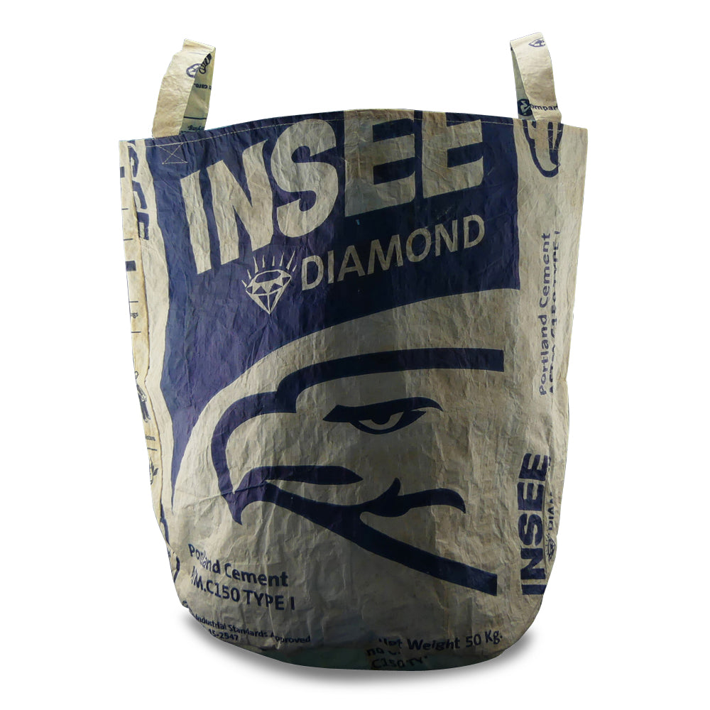 Upcycling Wäschesack Nian aus Zementsack