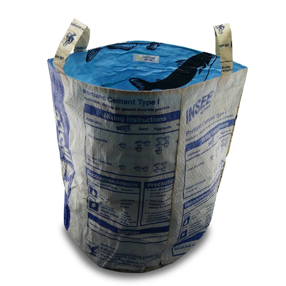 Upcycling Wäschesack Nian aus Zementsack