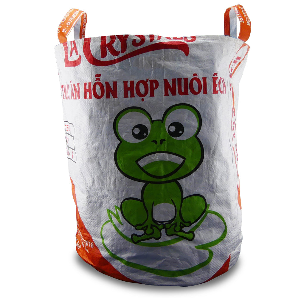 Upcycling Wäschesack Nian aus Zementsack