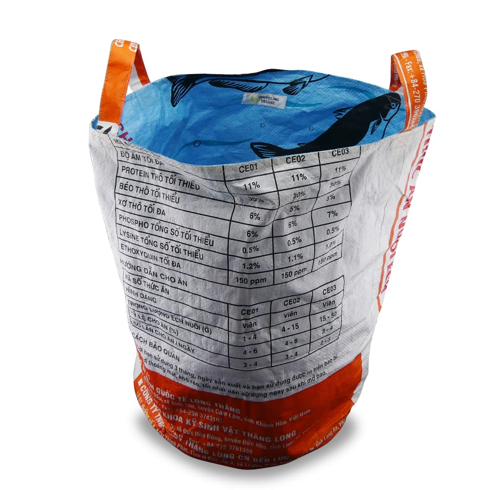 Upcycling Wäschesack Nian aus Zementsack