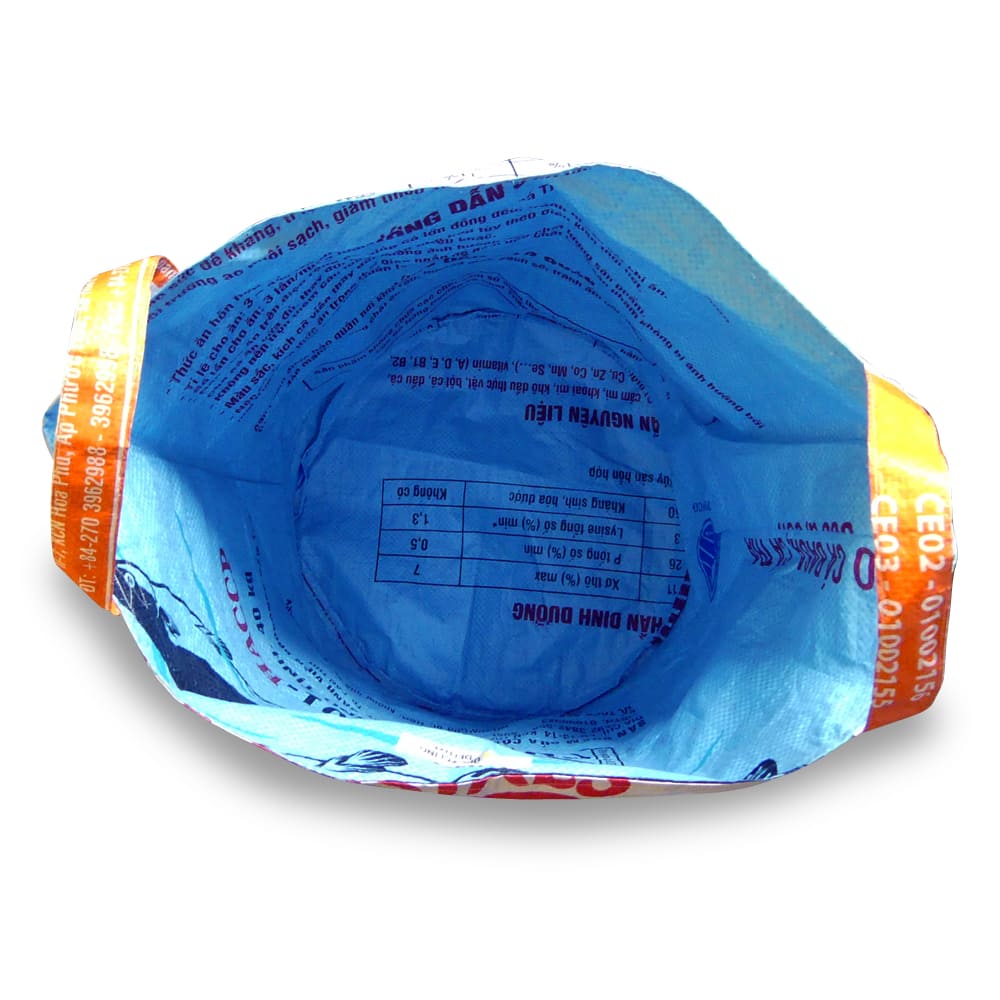 Upcycling Wäschesack Nian aus Zementsack