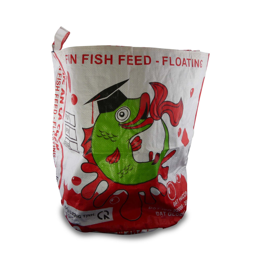 Upcycling Wäschesack Nian aus Zementsack