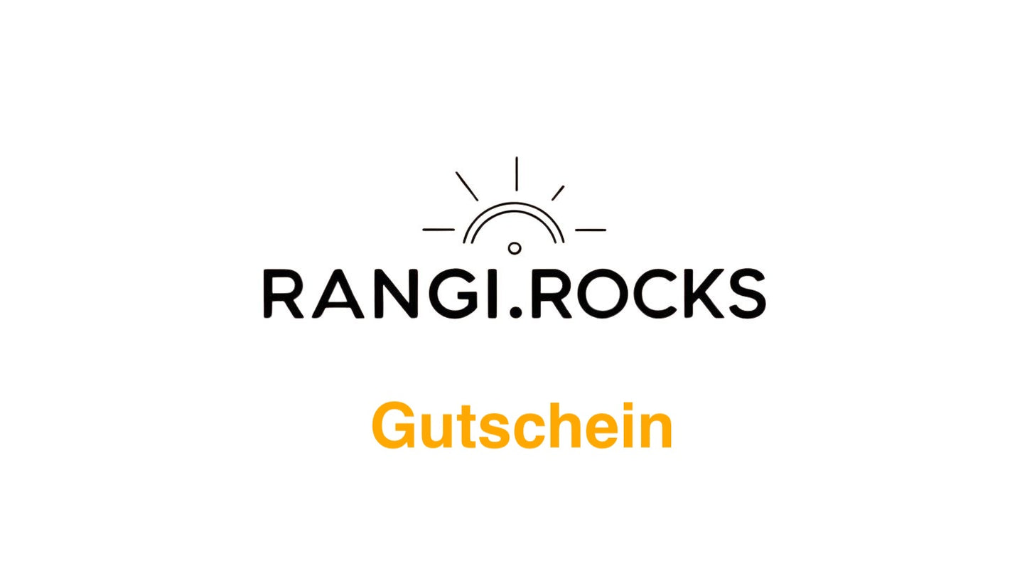 Gutschein von rangi.rocks